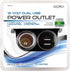 Custom Accessories Compatible with Smartphones - 18003 12V Dual USB Under Dash Mount in Black