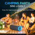 COOPERS IPX5 BT5.3, Portable Bluetooth Speaker, Wireless Bluetooth Speaker with Clear Loud Stereo Sound, Waterproof