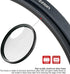 PROfezzion 58mm Close-Up Macro Photography Filter Set (+2 +4 +8 +10) for Canon EOS Rebel T7, T6, T5, T8i, T7i, T6i