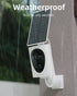 VIRTAVO 2K 2-Way 2.4GHz Wireless Solar Security Camera Outdoor, Starlight Color Night Vision, PIR Motion Detection