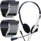 Yunsailing 30 Pack Kids Headphones with Microphone, Lightweight Adjustable Earphones, 3.5 mm Jack (White)