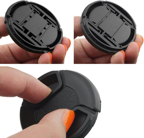 37MM Filter Kit for DJI Phantom 3 Series Drones - CPL, ND4, ND8, UV, Lens Cap, Cap Keeper + Microfiber Cloth