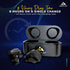 Wireless Earbuds, Bluetooth 5.3 with 40H Playtime, IPX7 Waterproof, Memory Foam Tips - Black