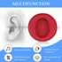 Quick Fit Replacement Earpads for Sony MDR-XB950BT XB950B1 XB950N1 XB950AP Bluetooth Headphones (Red)