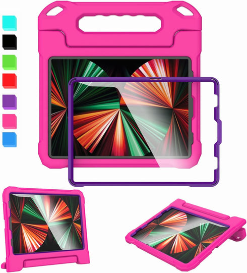 Kids Case for 10.9 inch iPad Air 5th/4th Generation, iPad Pro 11 3rd/2nd/1st Generation with Built-in Screen Protector