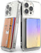 Ringke Side Slot Card Holder for Phone Case, Business Card Holder for iPhone, Galaxy, and Pixel, Clear Mist