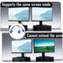 Xelsluthe 1 2 VGA Splitter Dual Monitor Cable Male to Female Adapter Converter VGA SVGA Video Y Cable Cord