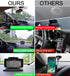 AONKEY Cell Phone Holder for Car, Anti-Slip Dashboard Mount for All Smartphones, Compatible with iPhone & Galaxy