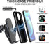 Wireless Car Charger, Qi 15W Fast Charging Automatic Clamping Phone Holder for iPhone 13/12 Pro Max/Samsung Galaxy