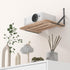 Ztounk 11.81" 7.87" PS5 Projector Wall Mount Shelf, x Floating Shelf for Projector, Router, Modem, Cable Box, Xbox