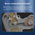 LICAEVEY 300mAh Pillow Speaker, Bone Conduction Cordless Bluetooth Music Sleep Speaker, Sleep Aid Speaker with Battery