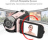 Focket 1080P 16MP 2.4in 16X 1020mAh 32GB Digital Camera, FHD Vlogging Camera with Flip Screen, Digital Zoom, Flash