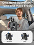 LISEN 360 Car Vent Phone Mount, Upgrade Phone Holders for Your Car Vent Wider Clamp & Metal Hook Phone Holder [Thick