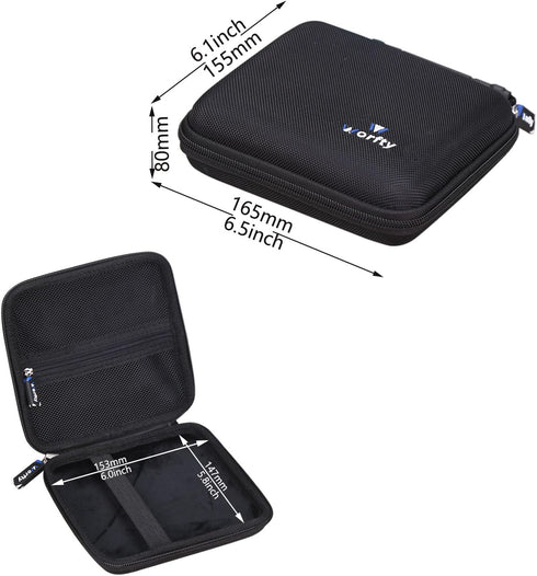 worfty 20000mAh 100W Pack 2 USB-C/2 Case for Baseus Power Bank Portable Charger for Laptop Battery with USB-A Ports