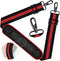 ZINZ Shoulder Strap 59 Inch, Universal Bag Strap with Ultra-Thick Breathable Pad, Stripe-BRB Design