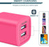 AILKIN Wall Charger, USB Plug Fast Charging Block, 2 Port Travel Brick Power Adapter Cube for iPhone 15/14/13/12