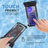 2 Pack Waterproof Phone Pouch, IPX8 Waterproof Phone Case for 15/14/13/12/11 Pro Max Plus Samsung Up to 7.5",