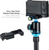 ZV-1F Camera Metal Grip Extension Bracket with Mic Cold Shoe Mount for Sony ZV-1F ZV-1II, Vlog Accessory