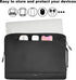 LANDICI 360° Protective Laptop Sleeve Case 14 15 Inch, Waterproof Slim Computer Cover Bag Compatible with MacBook Air