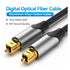 SYILJVAFV Shell-Grey,1.5m) Digital Optical Fiber Cable Toslink SPDIF Audio Cable for Amplifiers, Media Players
