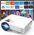 Mini Projector, 1080P Full HD Supported Portable Home Movie Theater Projector Compatible with TV Stick