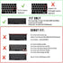 USA Version Silicone French AZERTY Keyboard Cover for MacBook Pro 13 15 inch - Model: A2159 A1989 A1706/A1990