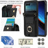 Asuwish 50 2024/Razr 2024 Plus2024 5G Phone Case for Motorola Moto Razr Ultra/Razr+ Plus Wallet Cover with Ring