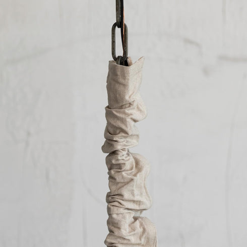 Creative Co-Op Cotton Chandelier Cord Cover, Natural