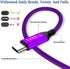 Elebase USB Type C Charger Cable 3Pack 1.5/3.3/6.6FT,Charging Cord for iPhone 15 Pro Max Plus,Kindle Fire HD 10 9th 2019,8 10th 2020,Paperwhite 2021 11th Generation,iPad Air 4 5 Mini 6,Samsung Galaxy by Elebase