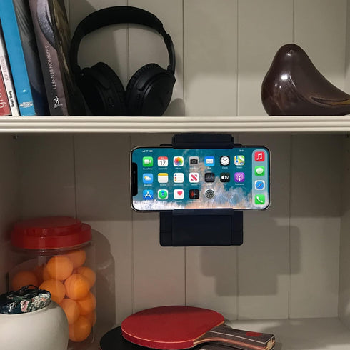 TFY Kitchen Cabinet Mount Holder, Tablet Mount for Desk Shelf Compatible with iPhone, iPad, Galaxy Tabs, 7"-10.5"