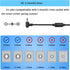 36V 4A 144W Power Supply Adapter, 100-240V AC to DC, 36 Volt for LED Lights & CCTV Security System