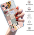 Bible Verse Collage Case for iPhone 13, Christian Positivity Jesus Quote Case for Women Men, Unique Trendy Soft TPU iPhone 13 Case Cover