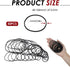 TNJPSEK 50 Cassette Set (1mm Pcs Player Belts Replacement Kit, Mixed Flat Rubber Drive Belts for Tape Recorder Repair