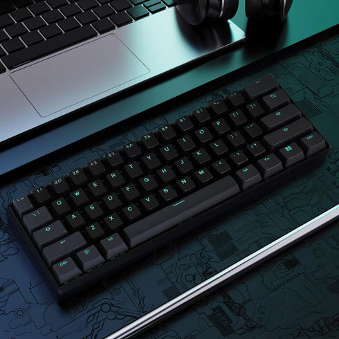 Happy Balls Keycaps Backlit ABS Doubleshot Shine Through Keycap Set Cherry MX OEM US Layout Key Caps for 61/87 TKL/104 MX Switches Mechanical Keyboards(Black and Gray)