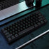 Happy Balls Keycaps Backlit ABS Doubleshot Shine Through Keycap Set Cherry MX OEM US Layout Key Caps for 61/87 TKL/104 MX Switches Mechanical Keyboards(Black and Gray)
