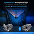 UNBREAKcable Bluetooth FM Transmitter for Car, PD 38W Fast Charging, Wireless Adapter with Hands-Free Calls, HiFi Bass