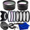 Ultimaxx 55MM Complete Lens Filter Accessory Kit for Nikon D3400 D3500 D5500 D5600 with Telephoto & Wide Angle