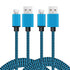 Micro USB Android Phone Charger Cable, 2pack 6ft Fast Charging Cord for Moto E5 G5 G6 Play, Kindle Fire HD, PS4