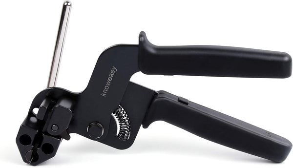 Knoweasy Stainless Steel Cable Tie Gun - Zip Tie Tool for Home, Office, and Industrial Use
