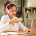 B9 Wireless Headphones Over-Ear, 60 Hours Playtime, Lightweight Folding Hi-Fi Stereo Bluetooth Headset
