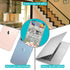 Rossy Adhesive Cell Phone Wallet, Stylish Lycra Card Holder with Bible Verse Philippians 4-13 for All Smartphones