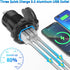 12 Volt USB Outlet Cigarette Lighter Socket: Ouffun Aluminum Metal 54W Multi QC3.0 Car USB Port with Power Switch DC 200W Waterproof Plug Car 12V Socket Charger Outlet Panel for Car Boat Marine RV ect