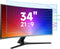 34 Inch 21:9 Monitor Blue Light Filter Desktop Screen Protector, Anti Glare