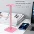 VBESTLIFE Headphone Stand, Earphone Holder with Aluminum Supporting Bar for All Headphones Size