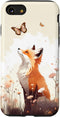 iPhone SE (2020) / 7 / 8 Case, Fox Butterfly Forest Animal