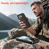 TUTUKII 17 3-Layer 17 6.3", for iPhone Case with Belt Clip Holster, Anti-Shock, Anti-Slip, Compatible with MagSafe