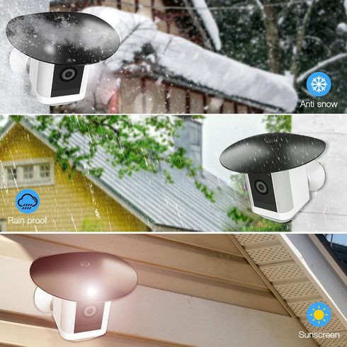 HOLACA Sun Rain Shade Camera Cover for Spotlight Camera Plus, Camera Shield Protective Case for Resistant UV, Easy