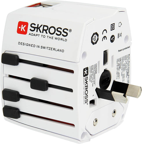 SKROSS World Adapter MUV USB 1.302930