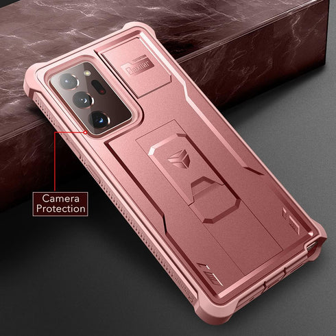 Dexnor for Samsung Galaxy Note 20 Ultra 5G Case, Heavy Duty Military Grade Protection with Kickstand