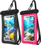 2 Pack Waterproof Floating Phone Pouch, IPX8 Universal Dry Bags with Lanyard Strap for iPhone 15,14,13,12Pro Max, Up to